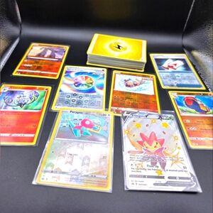 Pokemon Trading Cards - Yellow, Red, Blue, Silver